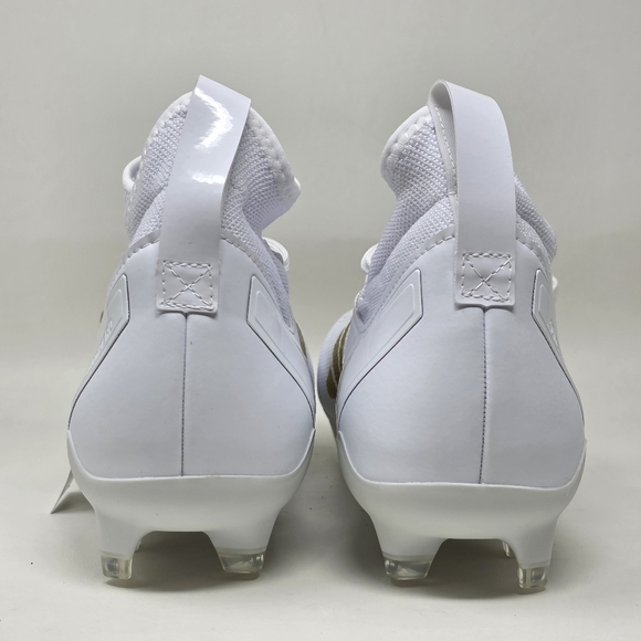 Adidas Adizero Impact MID Football Cleats White Gold IF2476 Men's Size 11 New - Picture 5 of 12
